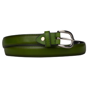 Cintura Sottile (2,4 cm) Barva pásku: zelená