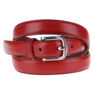 Cintura Sottile (2,4 cm) Barva pásku: červená