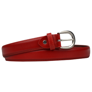 Cintura Sottile (2,9 cm) Barva pásku: červená