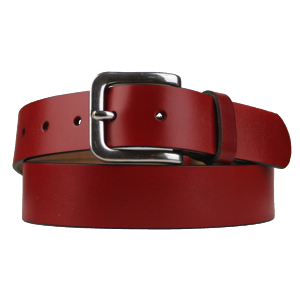 Cintura Liscio (3,4 cm) Barva pásku: červená