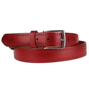 Cintura Stelle (2,9 cm) Barva pásku: červená