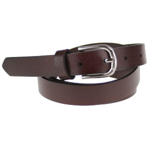 Cintura Liscio (2,4 cm) Barva pásku: hnědá tmavá