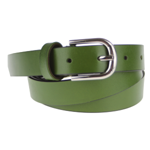 Cintura Liscio (2,4 cm) Barva pásku: zelená