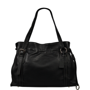 Černá luxusní kabelka Maria Nera