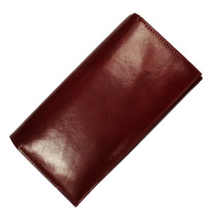 Velká červená peněženka H17 Rossa Scura