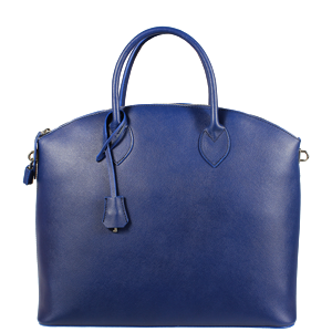 Italská kožená kabelka Ofelia Blu Marina